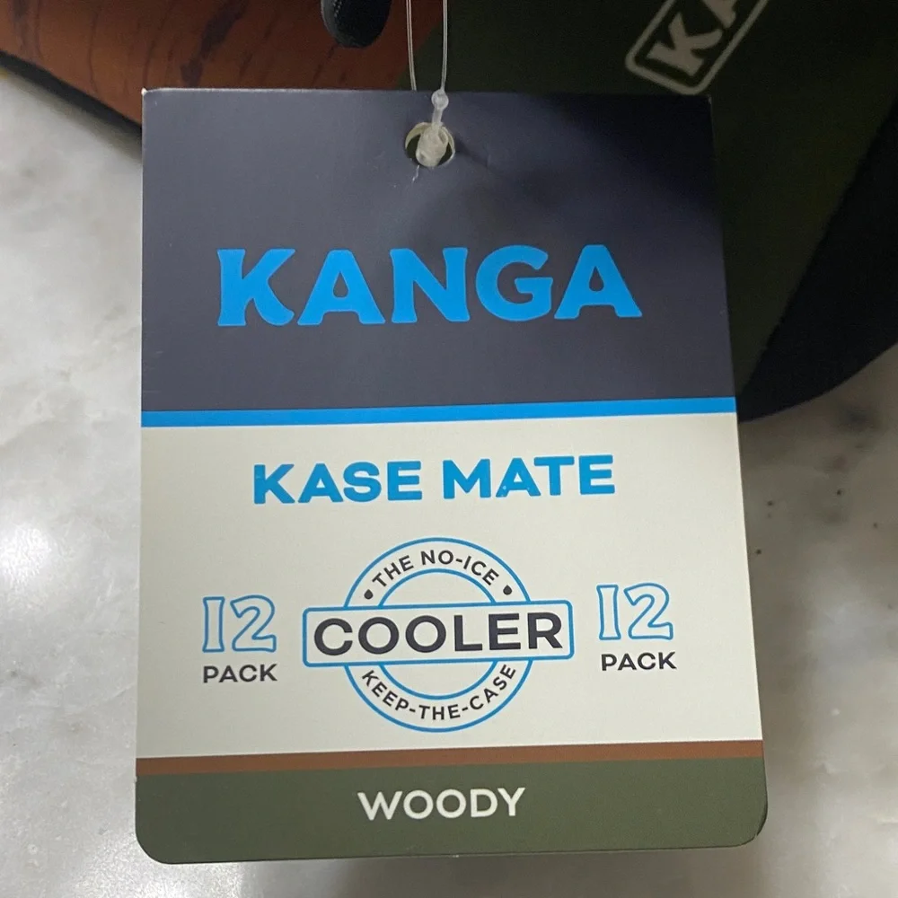 NWT Kanga The Case Mate Green 12 cans cooler